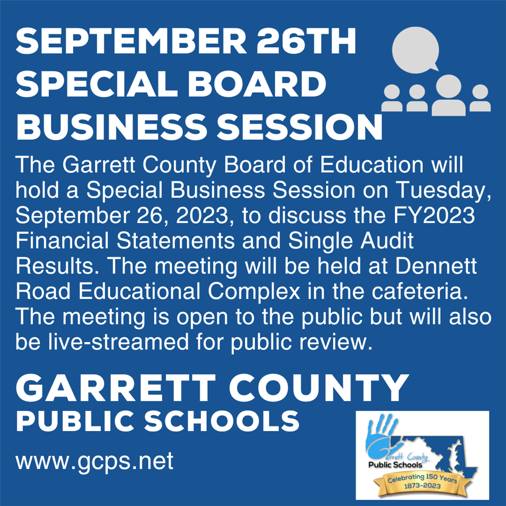  Infographic highlighting the Special Board Business Session as detailed in the story.
